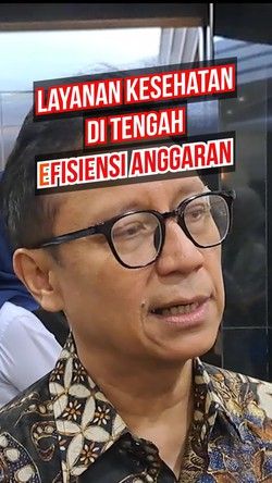 Video Menkes Pastikan Efisiensi Anggaran Tak Kurangi Layanan Kesehatan