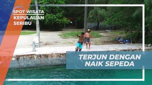 Mencoba Petualangan Seru Terjun Menggunakan Sepeda di Pulau Ayir, Kepulauan Seribu