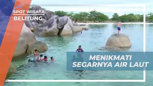 Berenang di Laut Laskar Pelangi yang Menyegarkan, Belitung