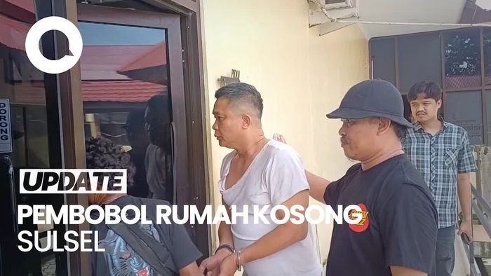 Video: Pembobol Rumah Kosong di Pangkep Ditangkap, Curi Laptop-Jam Tangan