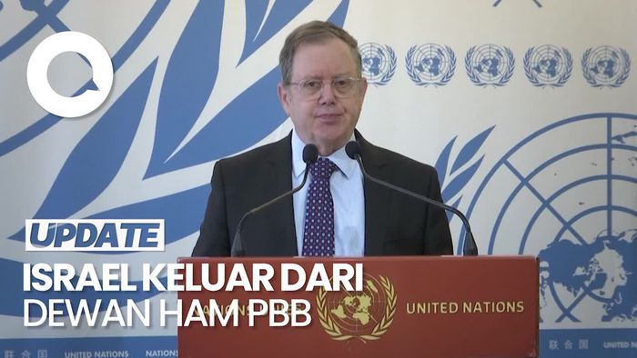 Video: Ikuti Langkah AS, Israel Keluar dari Dewan HAM PBB