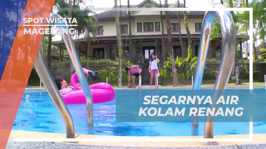Menghadapi Kejutan di Kolam Renang Villa, Magelang
