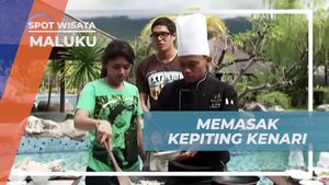 Memasak Hidangan Kepiting Kenari Khas Maluku