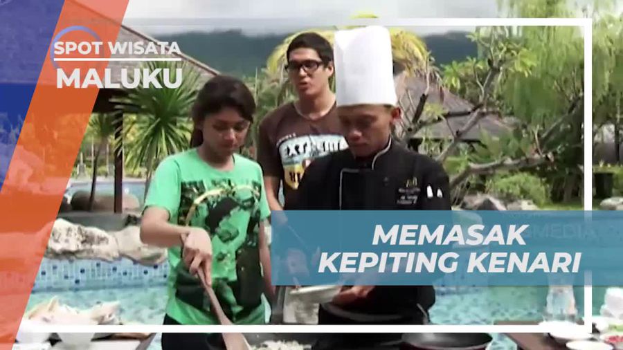Memasak Hidangan Kepiting Kenari Khas Maluku