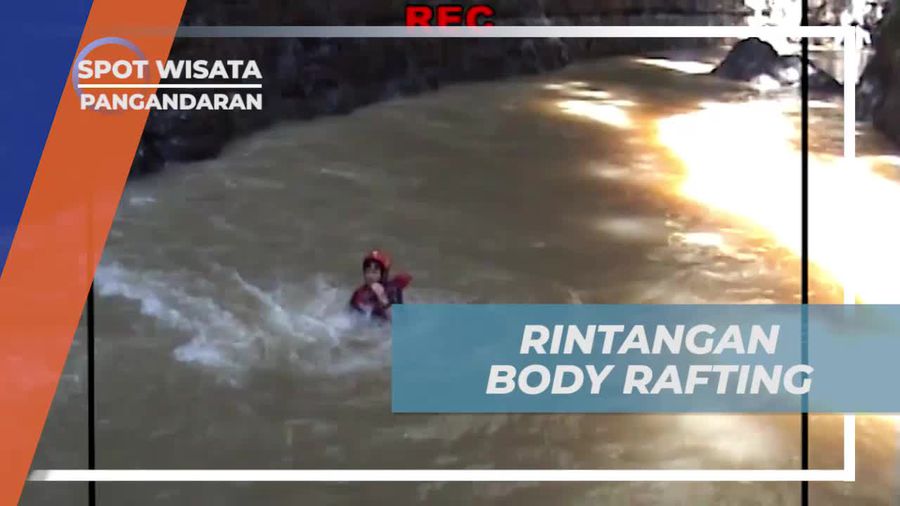 Menaklukkan Rintangan dalam Body Rafting di Pangandaran