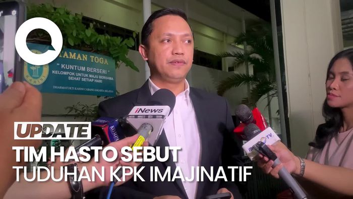 Video: Tim Hukum Hasto Sebut Tuduhan KPK Imajinatif Tanpa Data-Alat Bukti