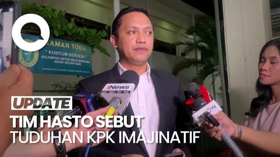 Video: Tim Hukum Hasto Sebut Tuduhan KPK Imajinatif Tanpa Data-Alat Bukti