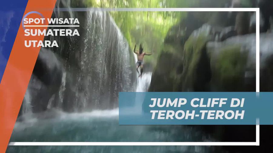 Mengasah Adrenalin Melalui Jump Cliff di Teroh-Teroh, Sumatera Utara