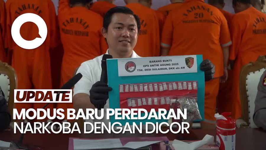 Video: Polresta Denpasar Ungkap Peredaran Narkoba dengan Modus Dicor Semen