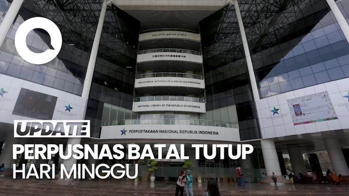 Video: Alasan Perpusnas Nggak Jadi Tutup di Hari Minggu
