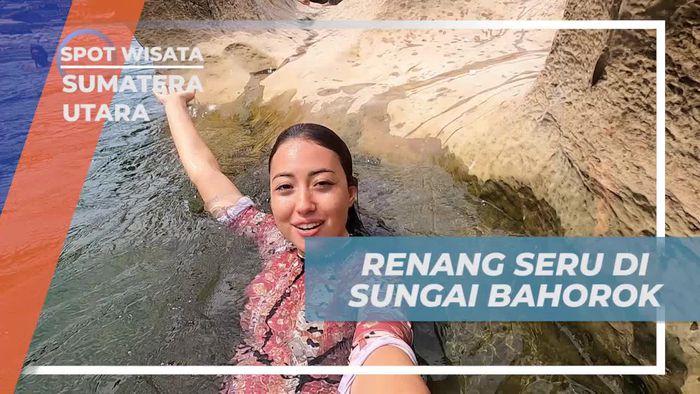 Berenang Seru di Air Jernih Sungai Bahorok, Sumatera Utara