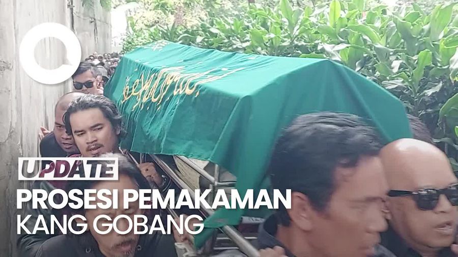 Video Suasana Pemakaman Jenazah Ari Jamasari Kang Gobang Preman Pensiun