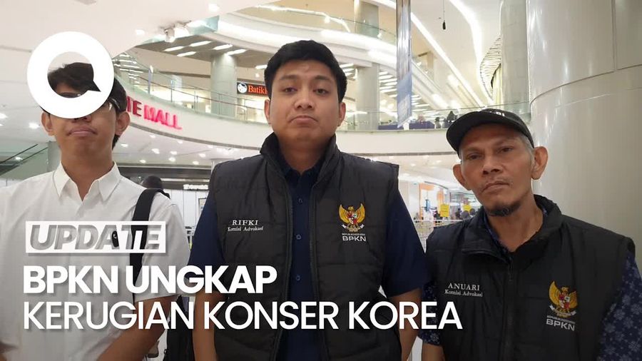 Video BPKN soal Pengaduan Konser Korea: 500 Laporan-Total Kerugian Capai Rp 6 M