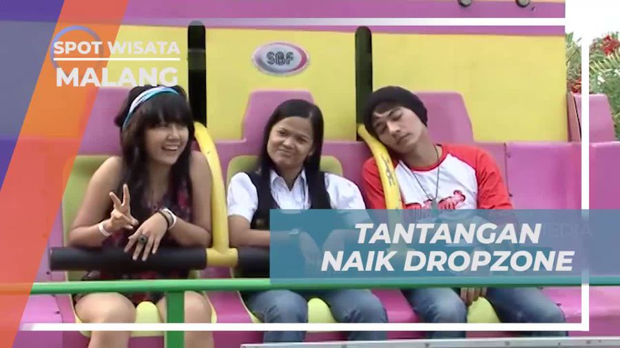 Uji Nyali dengan Naik Dropzone di Jawa Timur Park 1, Malang