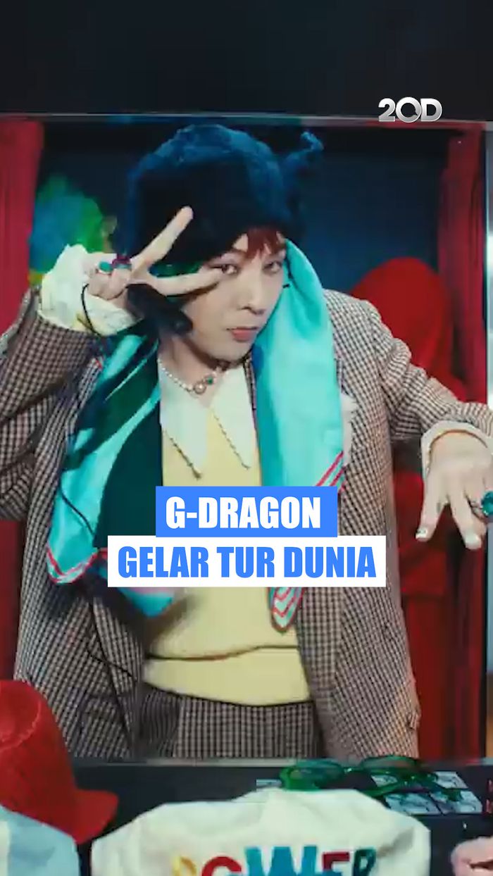 Video Comeback Konser G-DRAGON! Umumkan Tur Dunia 2025