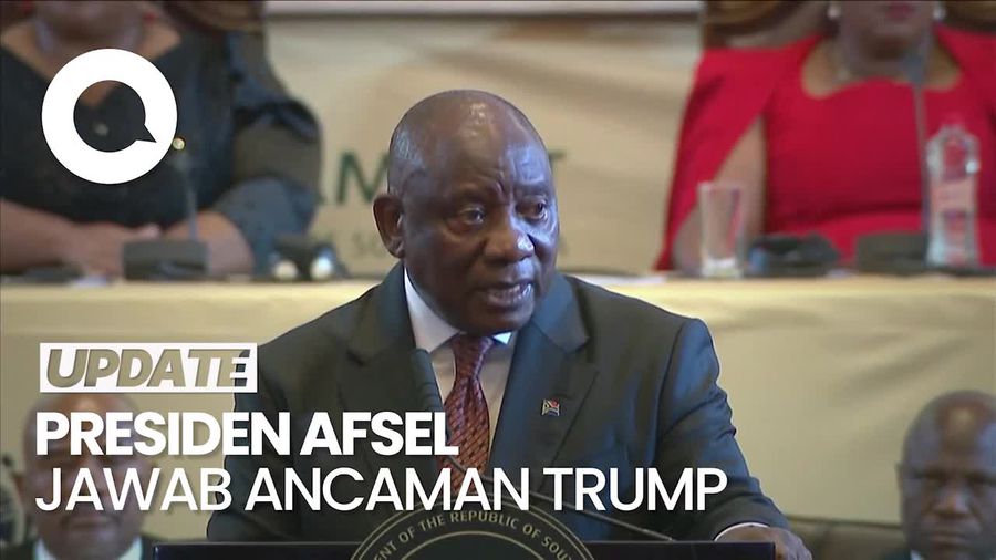 Video Trump Mau Hentikan Pendanaan, Presiden Afsel: Nggak Keganggu