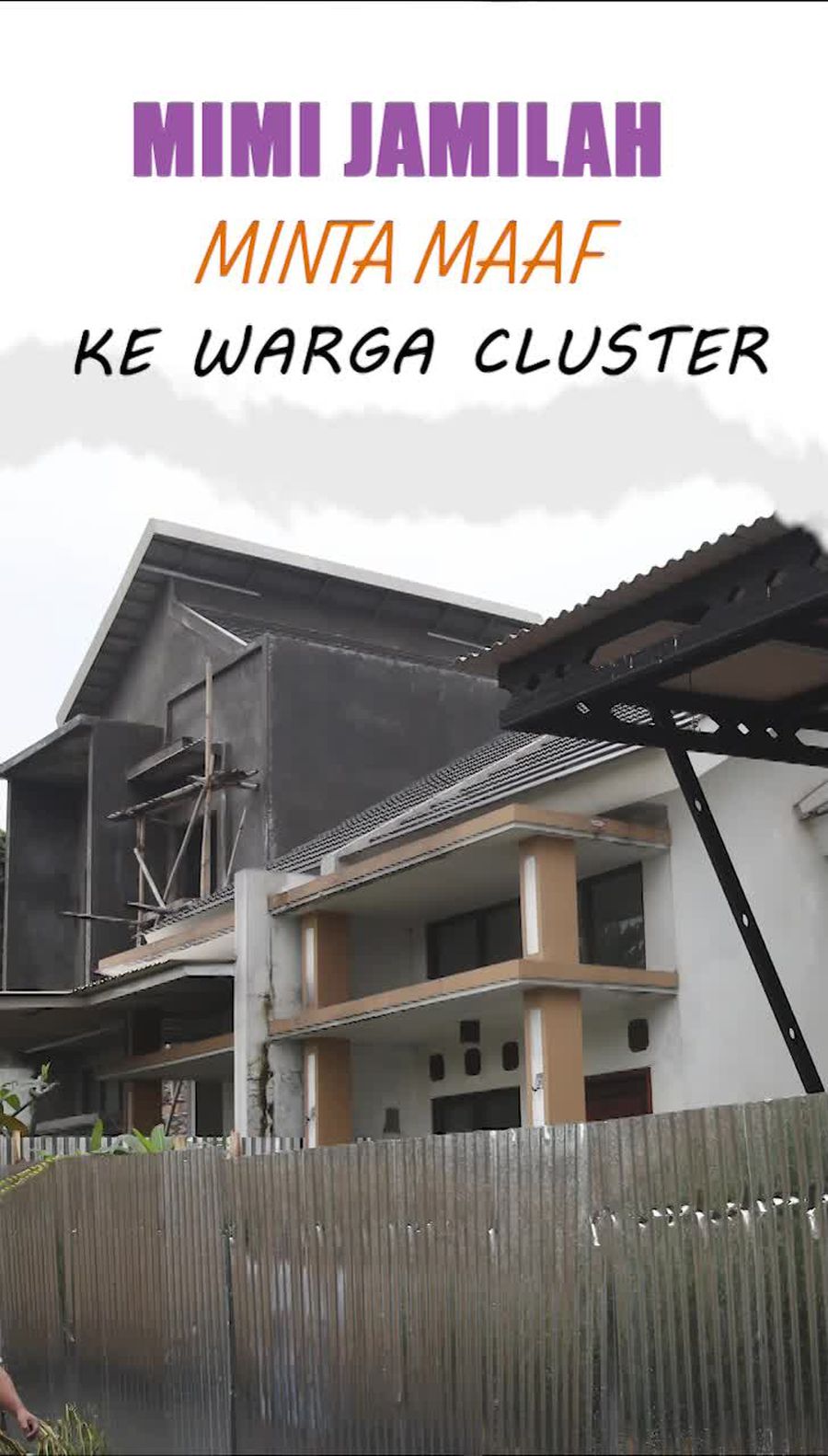 Video: Mimi Jamilah Minta Maaf ke Warga Cluster di Tambun yang Kena Gusur