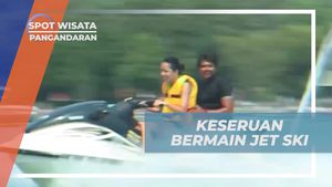 Rasakan Serunya Bermain Jet Ski di Pantai Pangandaran