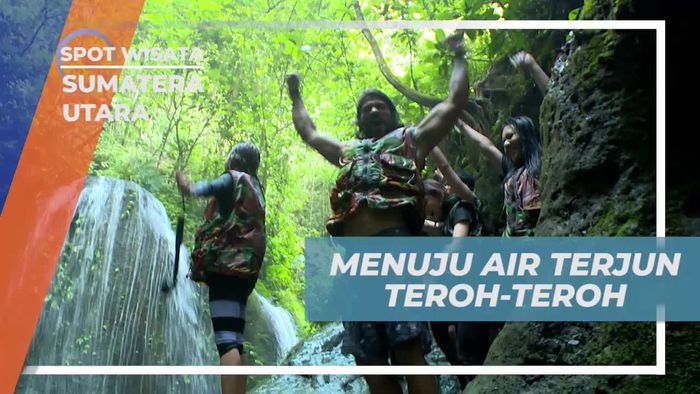 Menelusuri Hutan Menuju Air Terjun Teroh-Teroh, Sumatera Utara