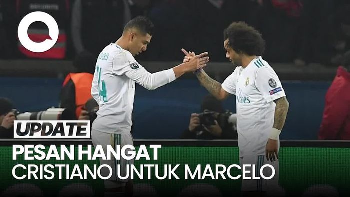 Video: Marcelo Pensiun, Cristiano: Terima Kasih Atas Segalanya Sahabatku