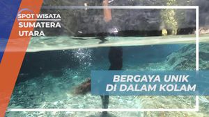 Bergaya Bebas di Dalam Kolam Abadi, Sumatera Utara