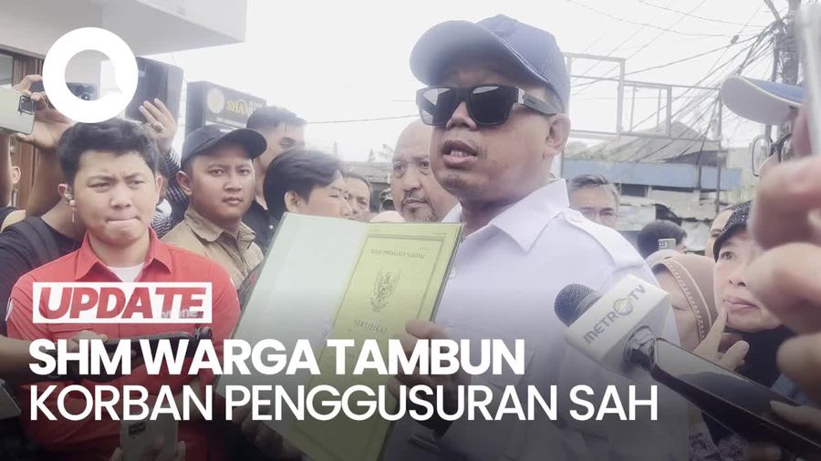 Video: Menteri Nusron Tegaskan SHM Warga Tambun yang Rumahnya Digusur Sah