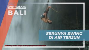 Nikmati Sensasi Swing di Air Terjun Campuhan, Bali
