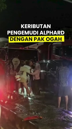 Video: Sopir Alphard Ribut dengan Pak Ogah di Semarang, Ini Penyebabnya