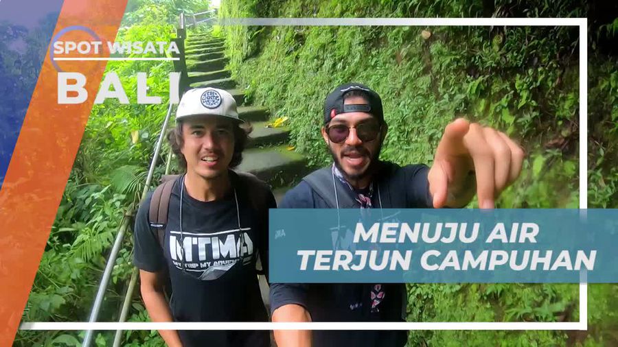 Menelusuri Hutan Hijau Menuju Air Terjun Campuhan, Bali
