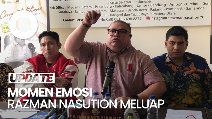 Video Luapan Emosi Razman Nasution: Kalian Pikir Saya Takut Dipenjara? No!