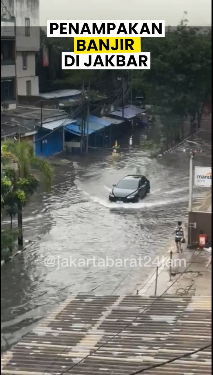 Video: Hujan Lebat Semalam, Sejumlah Wilayah di Jakbar Terendam Banjir