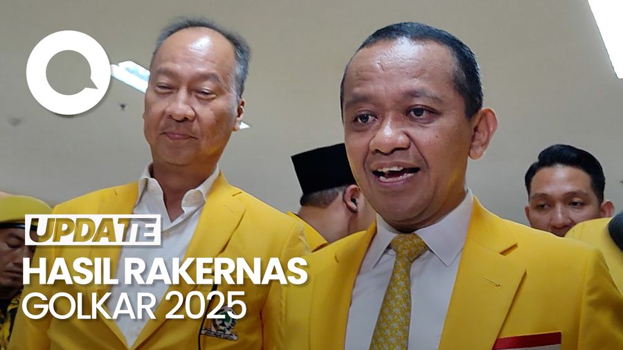 Video: Bahlil Ungkap 3 Hasil Rakernas Golkar 2025