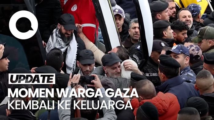 Video Kebahagiaan Warga Gaza Seusai Dibebaskan Israel: Saya Terlahir Kembali