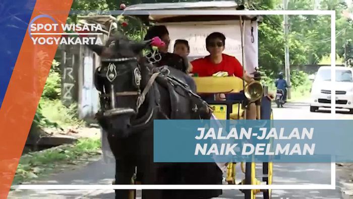 Jalan-jalan Asyik Naik Delman Tradisional di Yogyakarta