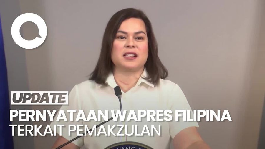 Video: Wapres Filipina Sara Duterte Mengaku Siap Hadapi Pemakzulan