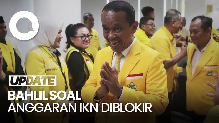 Video: Heboh Anggaran IKN Diblokir, Bahlil Yakin Pembangunan Masih Berjalan