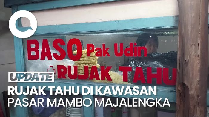 Video: Menikmati Rujak Tahu Kuah Lekoh di Majalengka