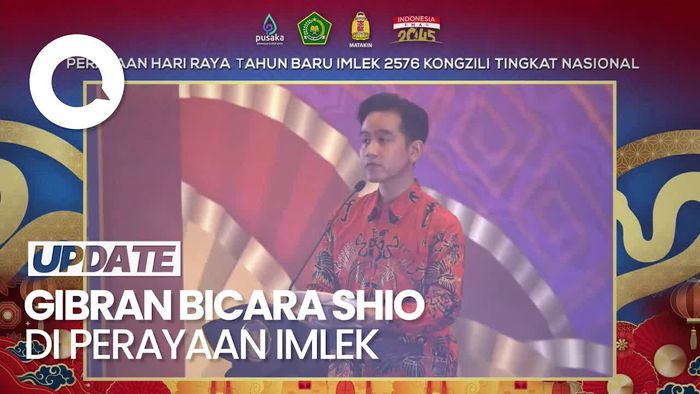 Video Gibran: Kebetulan Saya dan Presiden Sama-sama Shio Kelinci