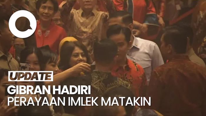 Video: Momen Gibran Hadiri Perayaan Imlek Nasional Matakin di TMII