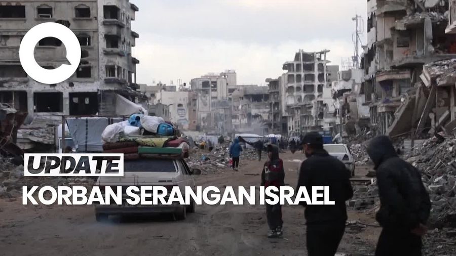 Video: Korban Tewas Serangan Israel Bertambah Jadi 48 Ribu