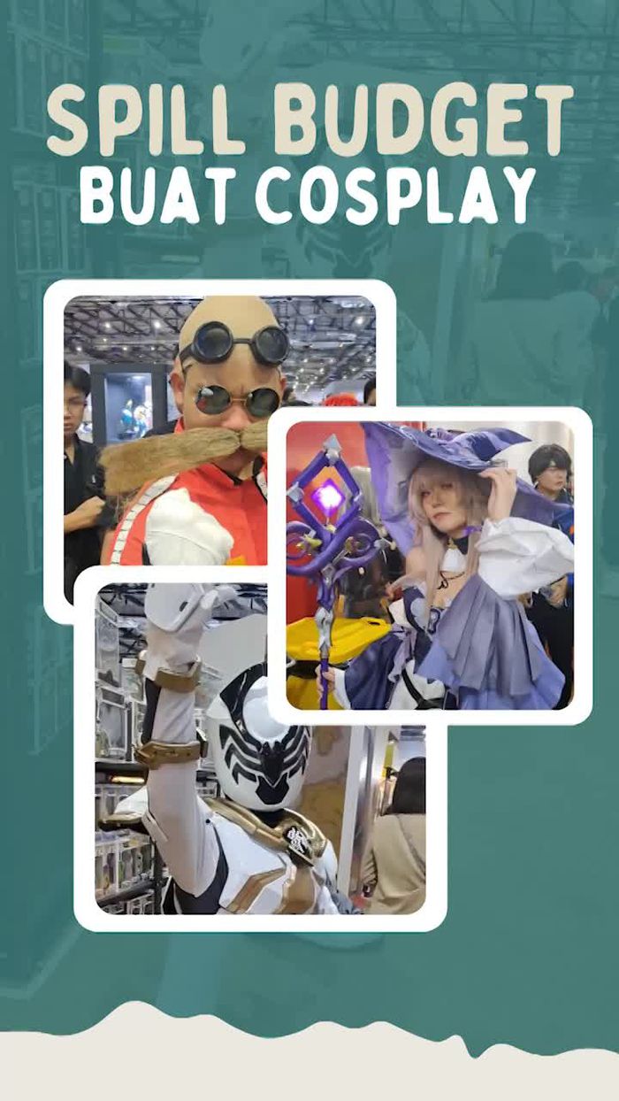 Video: Kepoin Harga Kostum Cosplayer di Jakarta Toys & Comic Fair 2025