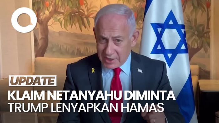 Video Netanyahu Klaim Diminta Trump Lenyapkan Hamas-Pulangkan Sandera