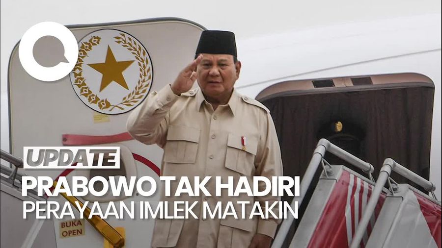 Video: Gibran Minta Maaf Prabowo Tak Hadiri Perayaan Imlek Matakin