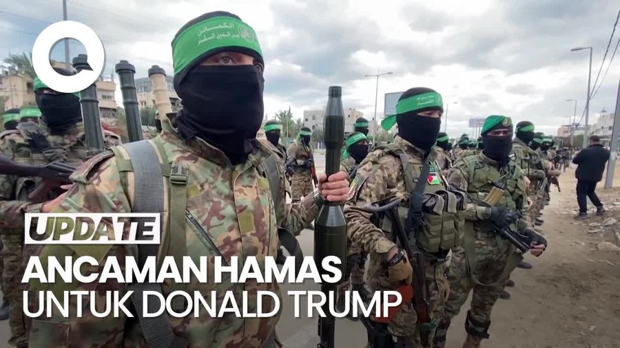 Video: Hamas Ancam Trump, Tegaskan Ogah Tinggalkan Gaza