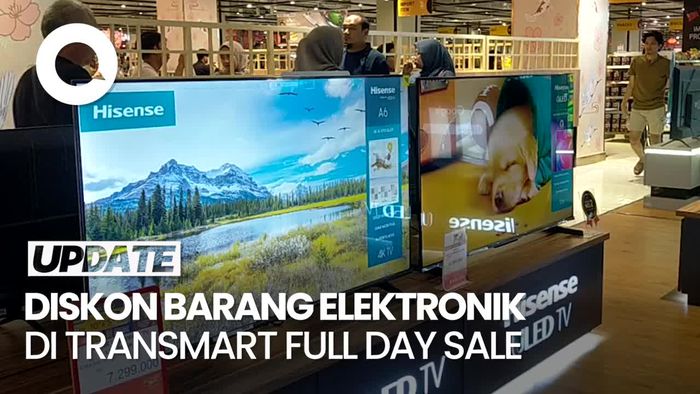 Video: Barang Elektronik di Transmart Full Day Sale Diskon Sampai 70%!