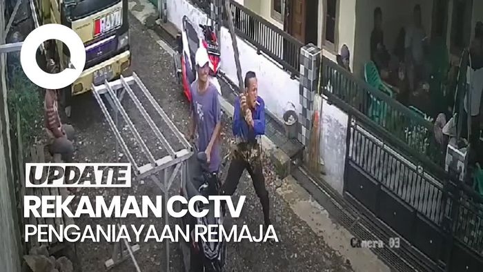 Video CCTV: Kadus di Lampung Selatan Aniaya Remaja hingga Tewas