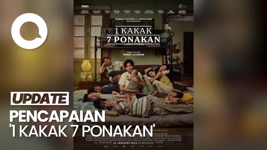 Video: 1 Kakak 7 Ponakan Capai Sejuta Penonton Lebih dalam 17 Hari