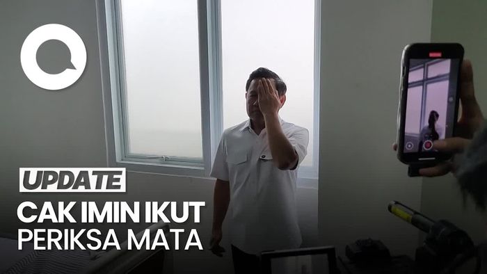Video: Saat Cak Imin Ikutan Cek Mata di Puskesmas Ciater