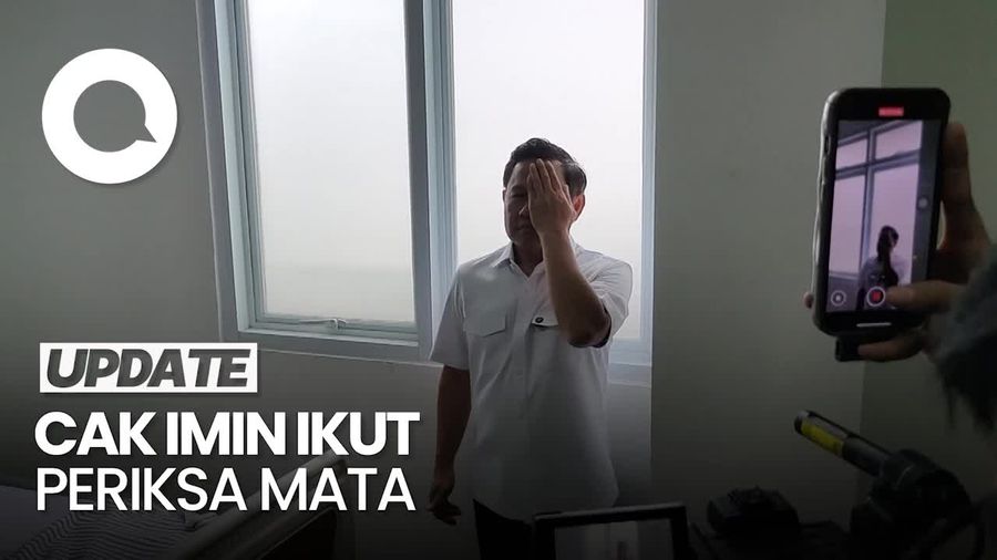Video: Saat Cak Imin Ikutan Cek Mata di Puskesmas Ciater