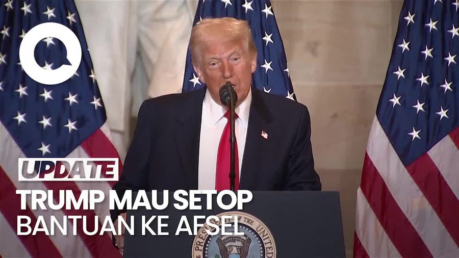 Video Trump: Setop Bantuan ke Afsel sampai Pemberitahuan Lebih Lanjut